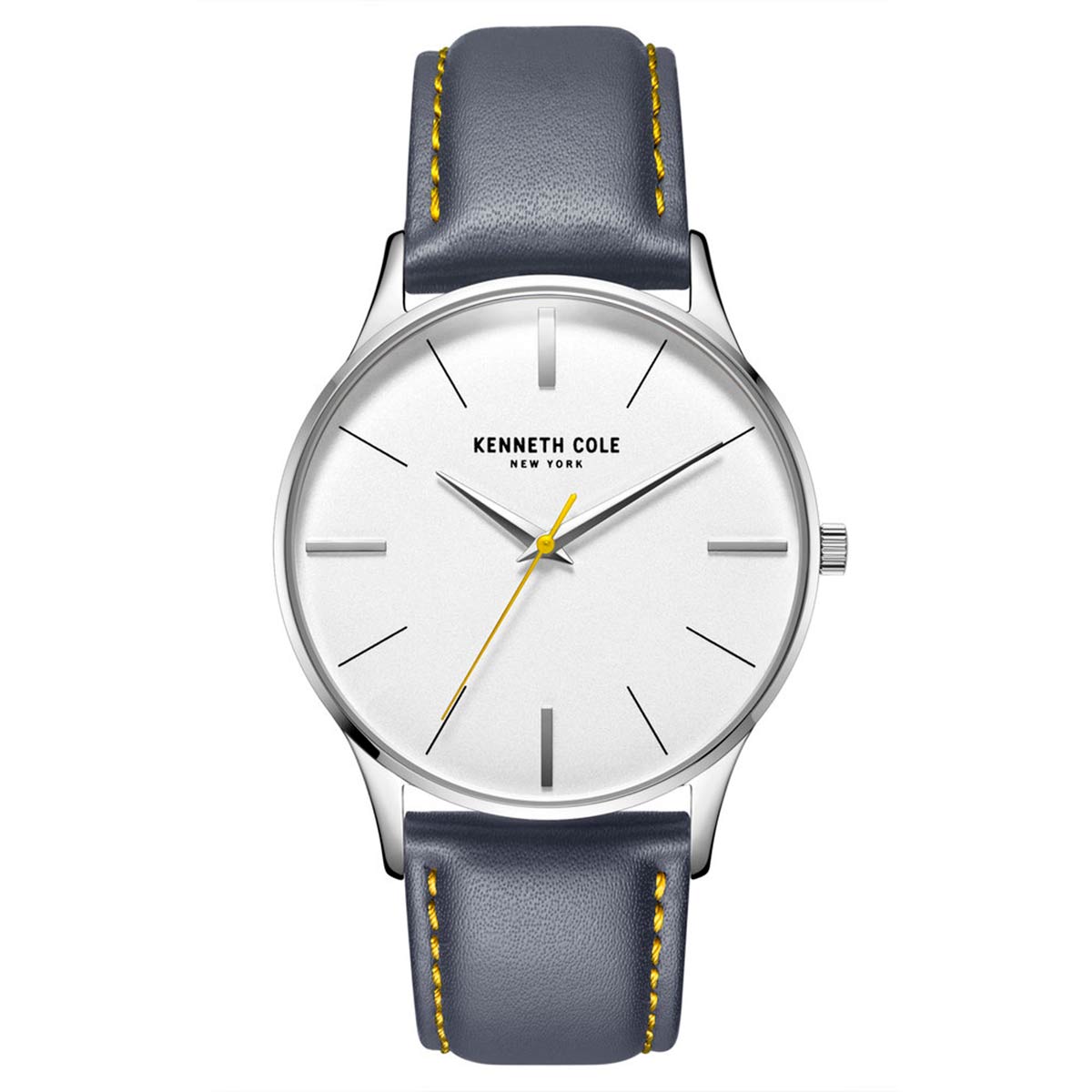 Kenneth Cole Grey Leather Strap KC50918004
